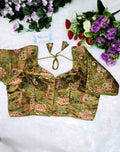 Crepe Viscose Position Print Blouse Wholesaler – BlouseLine