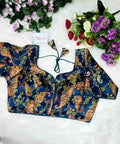 Crepe Viscose Position Print Blouse Wholesaler – BlouseLine