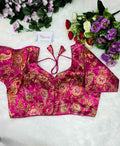 Crepe Viscose Position Print Blouse Wholesaler – BlouseLine