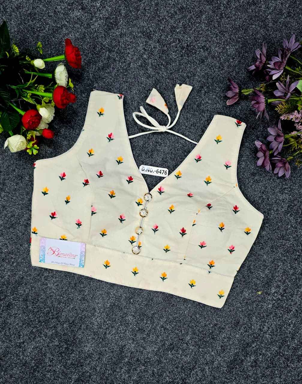 Buy Khadi Cotton Classic Blouse Direct from Factory – Blouseline