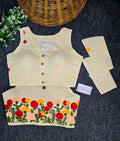 Buy Special Khadi Cotton Classic Blouse – BlouseLine BL6484