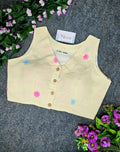 Buy Special Khadi Cotton Classic Blouse – BlouseLine BL6484