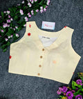 Buy Special Khadi Cotton Classic Blouse – BlouseLine BL6484