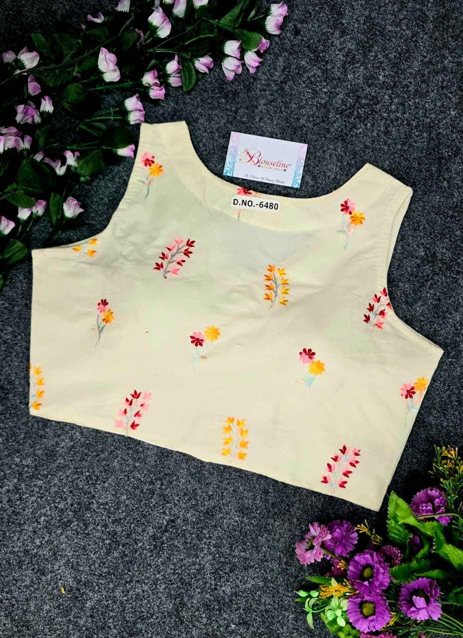 Buy Special Khadi Cotton Classic Blouse Collection – BlouseLine BL6480