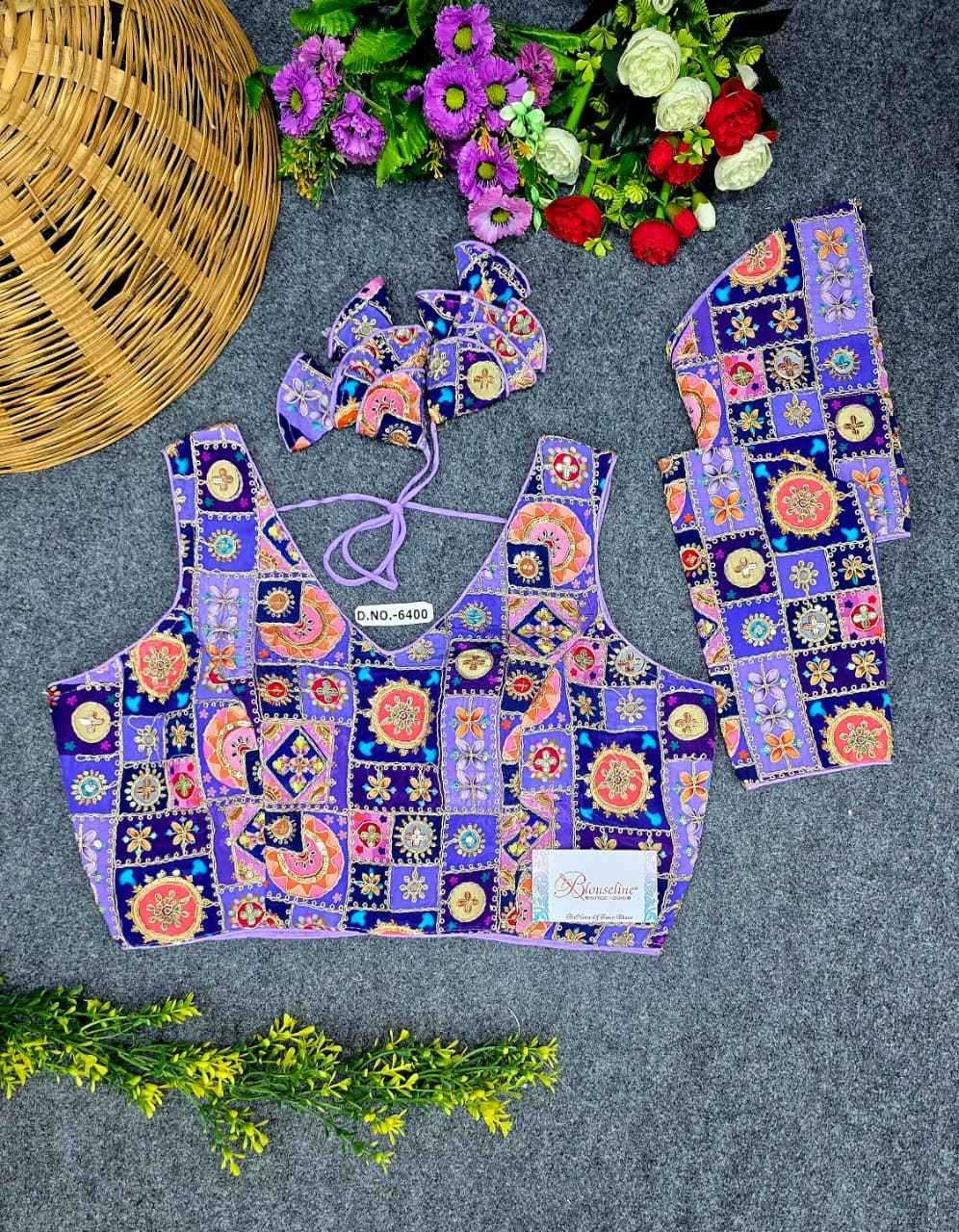 Buy Special Crepe Viscose Position Print Blouse – BL6400