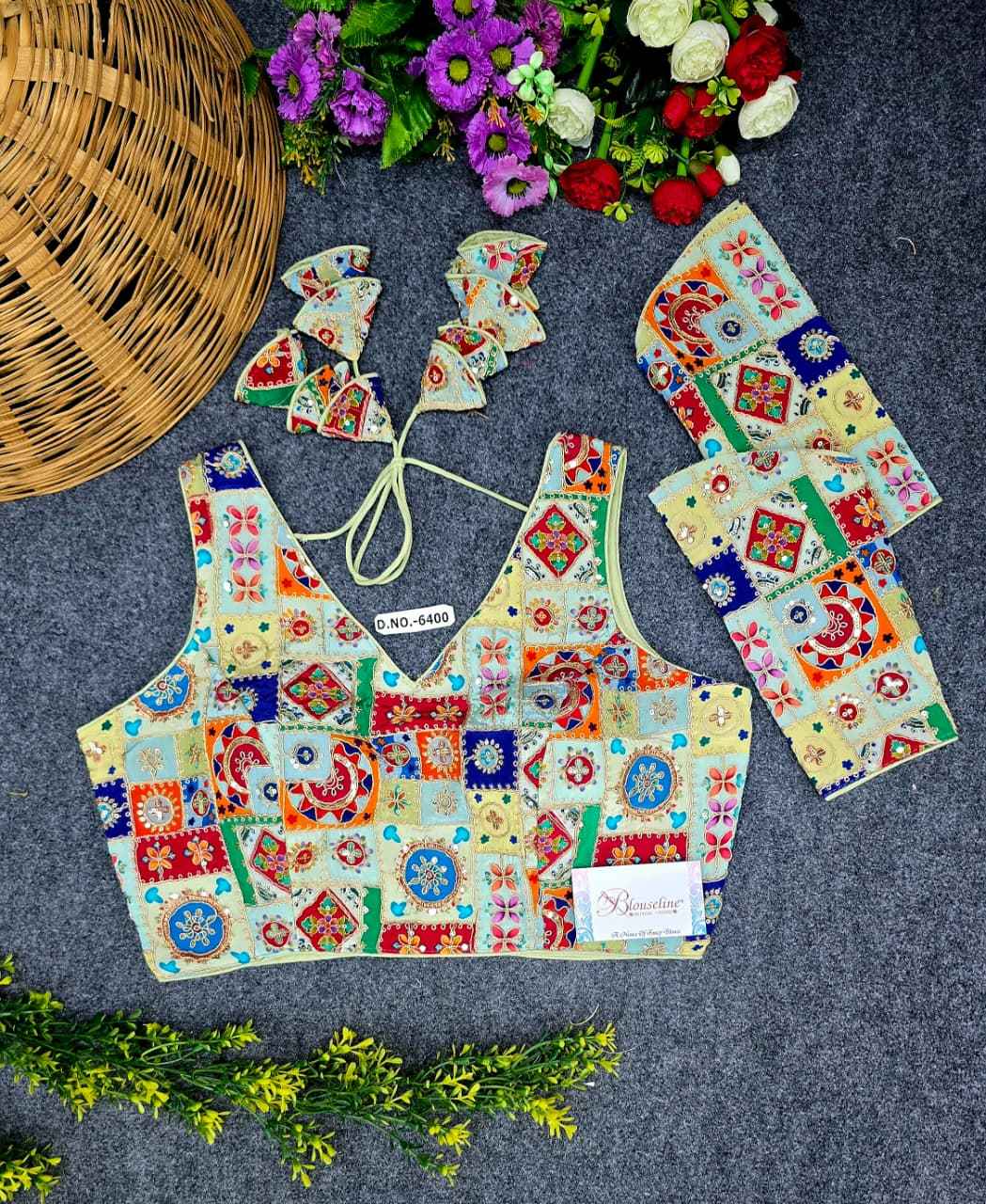 Buy Special Crepe Viscose Position Print Blouse – BL6400