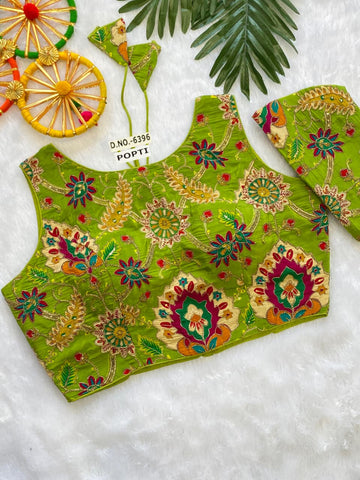 Buy Crepe Viscose Position Print Blouse Near Me Surat – BlouseLine BL 6396