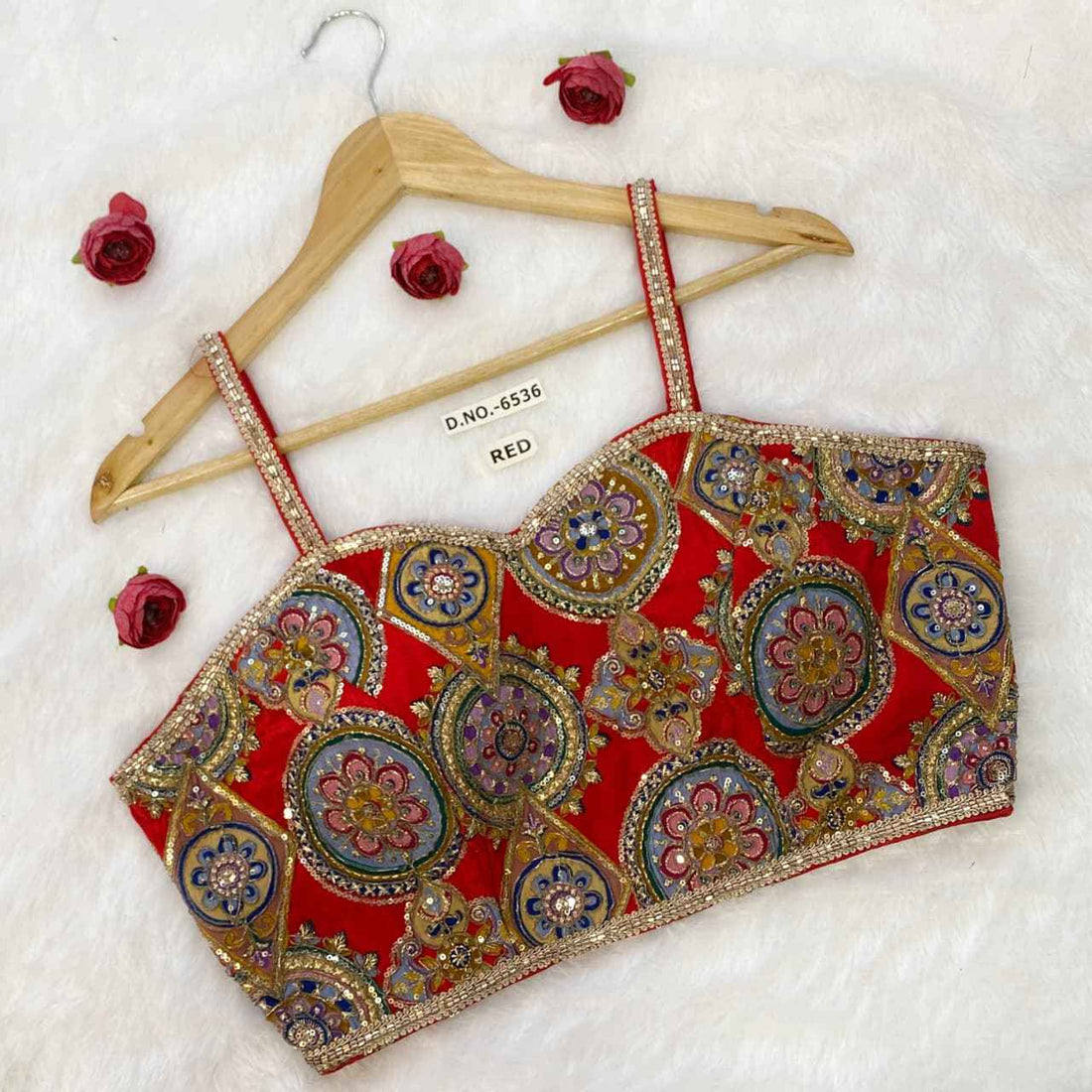 Buy Bulk Crepe Viscose Position Blouse Online – BlouseLine BL 6536