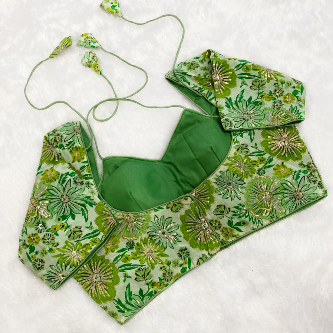 CREP Viscose Position Blouse Manufacturer in Surat – BlouseLine BL 6416