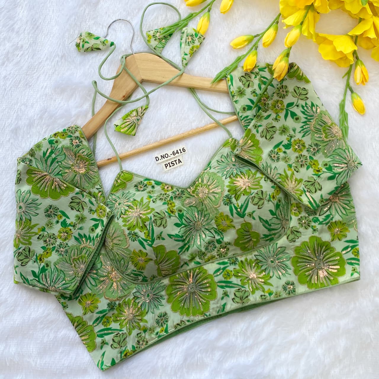 CREP Viscose Position Blouse Manufacturer in Surat – BlouseLine BL 6416