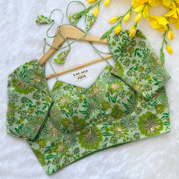 CREP Viscose Position Blouse Manufacturer in Surat – BlouseLine BL 6416