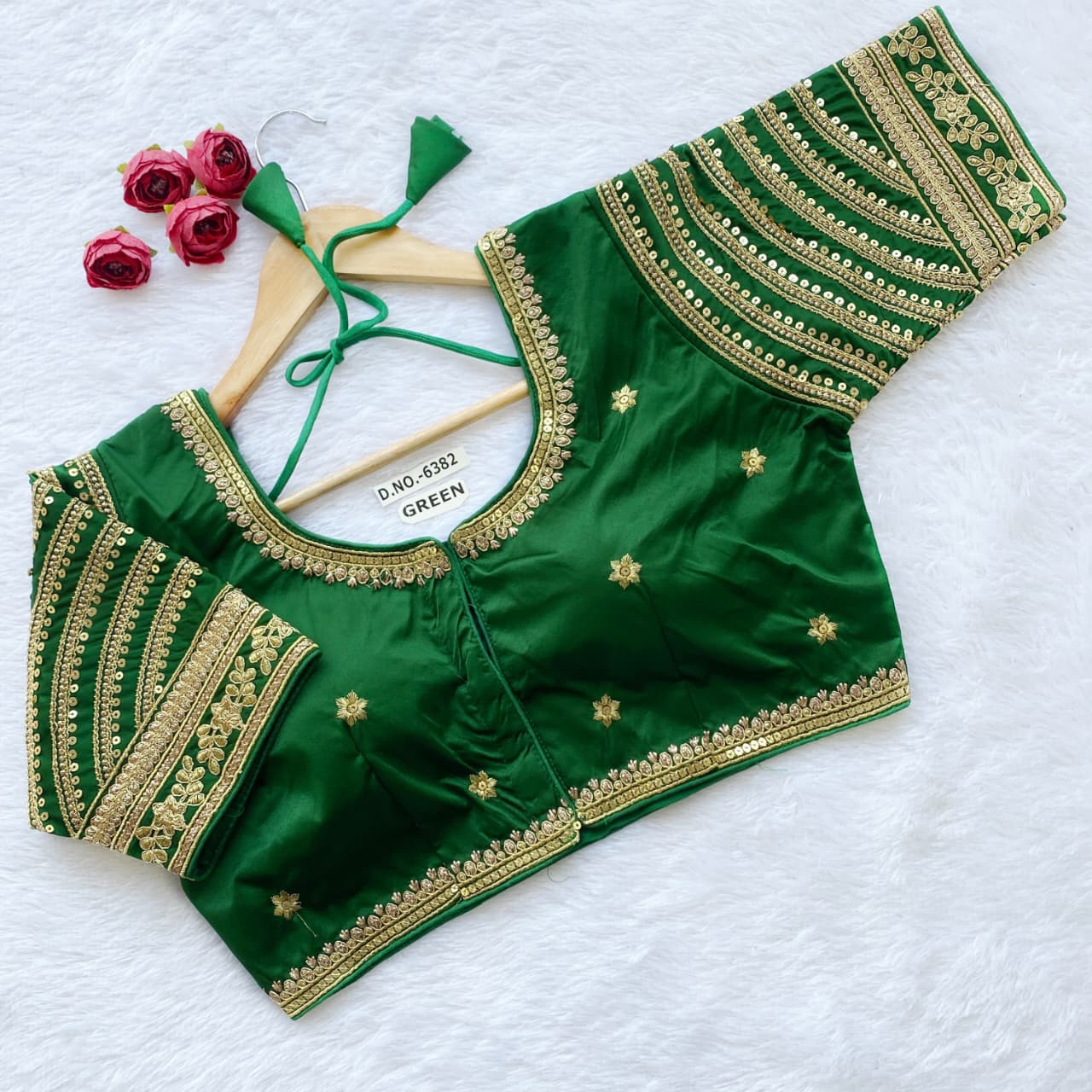 Malai Embroidery Blouse Supplier – BlouseLine BL 6382