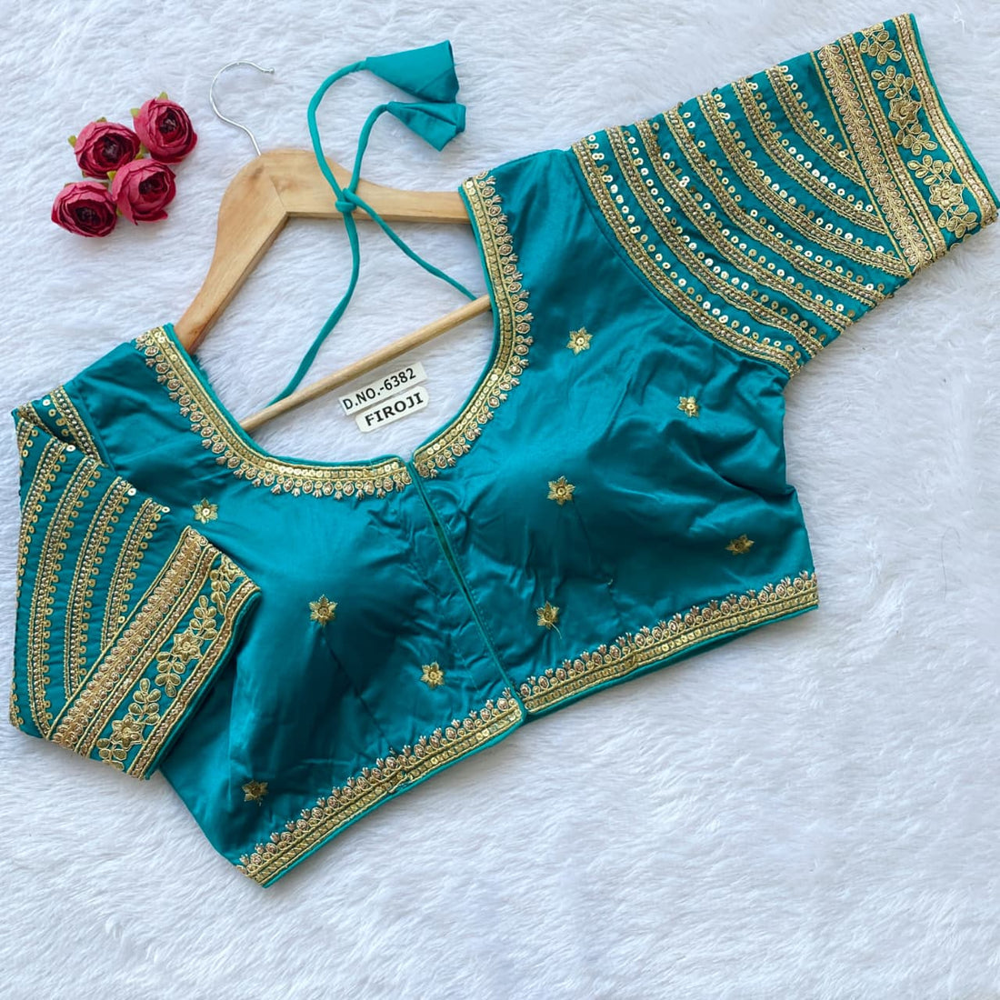 Malai Embroidery Blouse Supplier – BlouseLine BL 6382