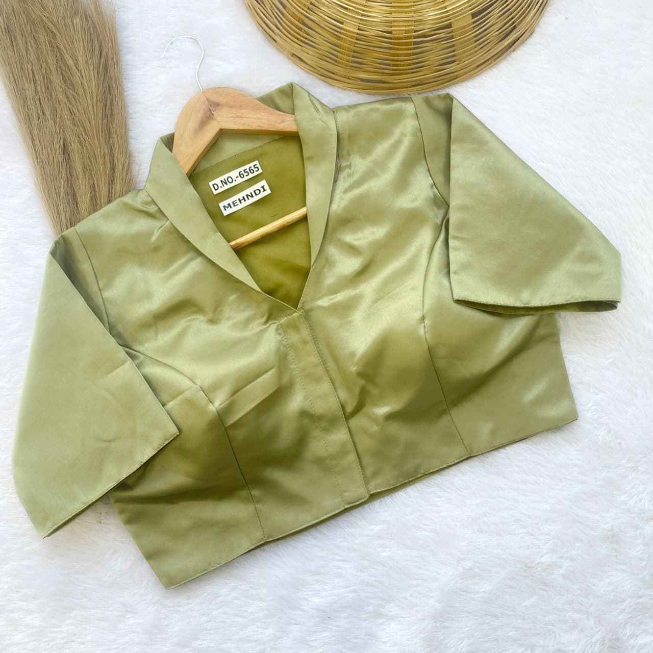 Buy Royal Satin Blouse Online – BlouseLine BL 6565