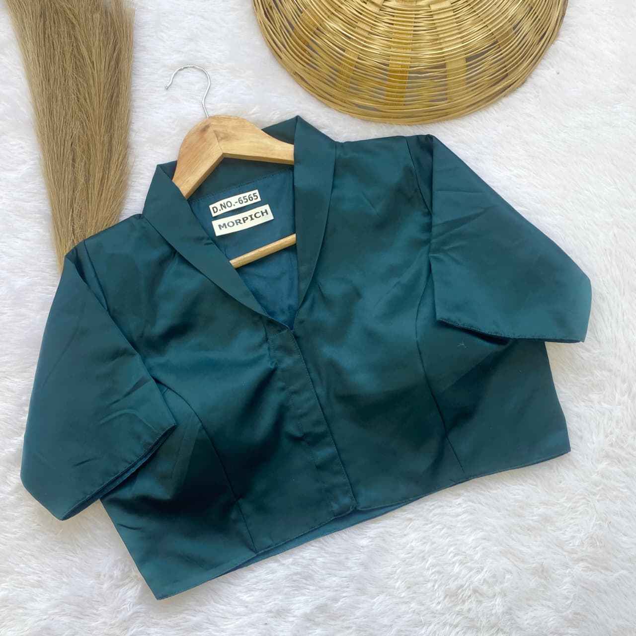 Buy Royal Satin Blouse Online – BlouseLine BL 6565