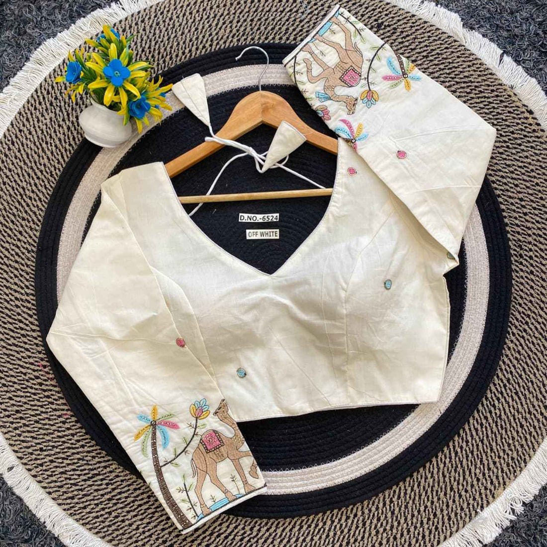 Khadi Blouse: Shop Latest Designs Online in India – BlouseLine BL 6524