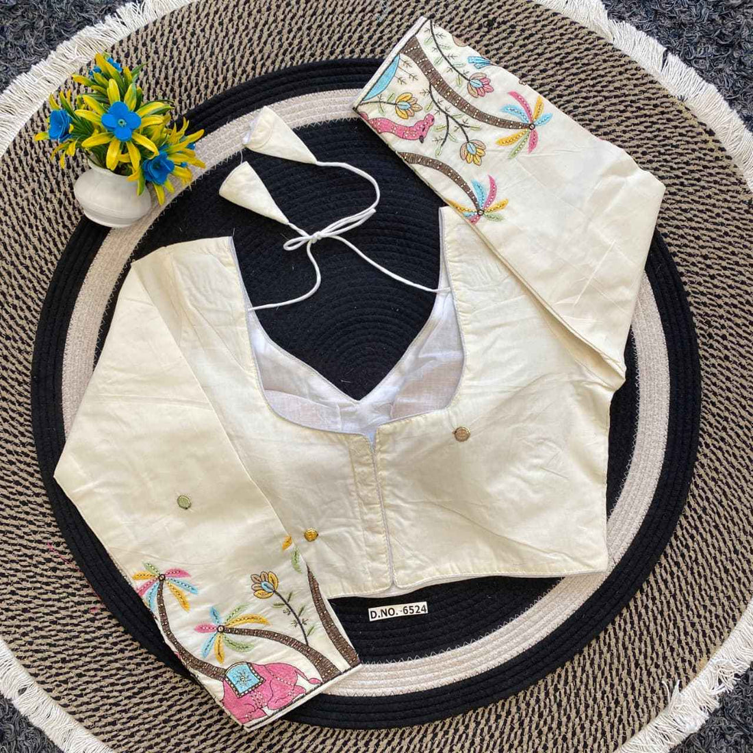 Khadi Blouse: Shop Latest Designs Online in India – BlouseLine BL 6524