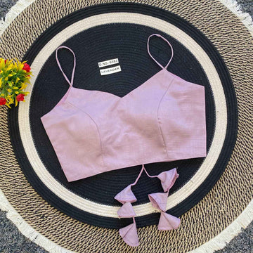 Buy Slub Silk Blouse Online at BlouseLine Surat BL 6582