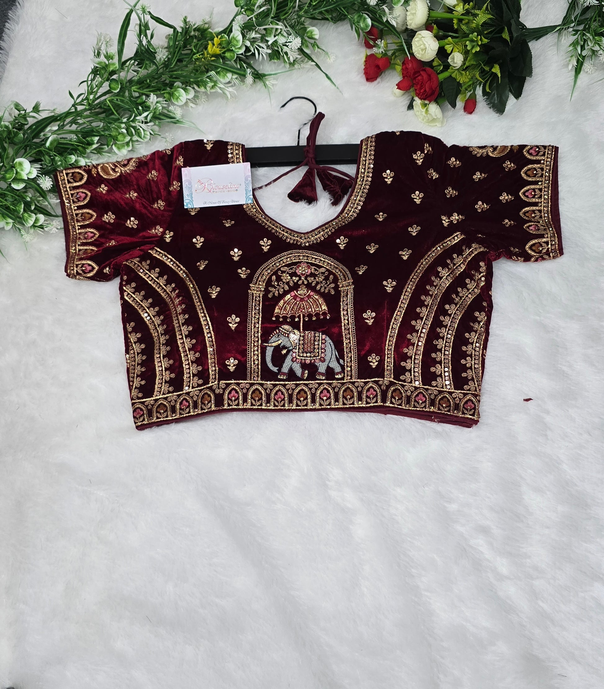 Fancy Bridal Blouse Manufacturer in Surat - BlouseLine - BlouseLine