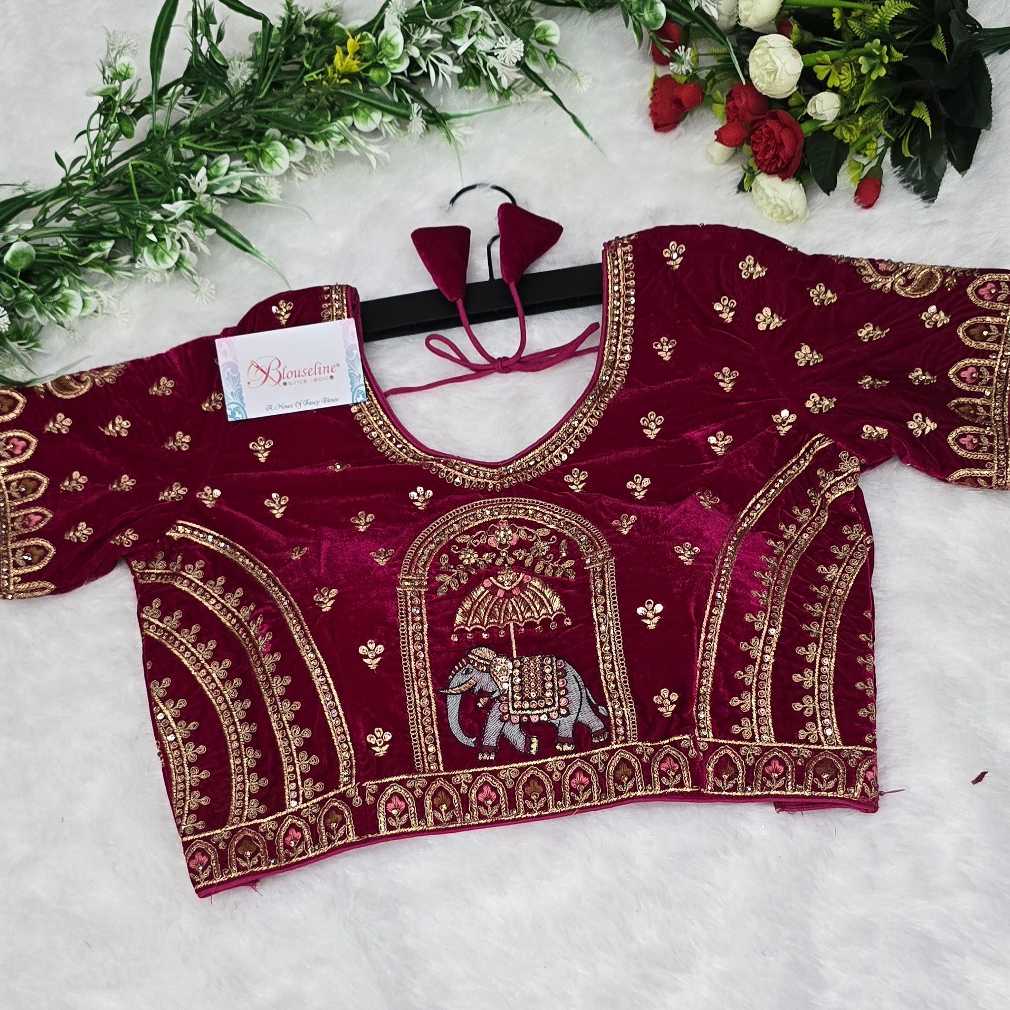 Fancy Bridal Blouse Manufacturer in Surat - BlouseLine - BlouseLine