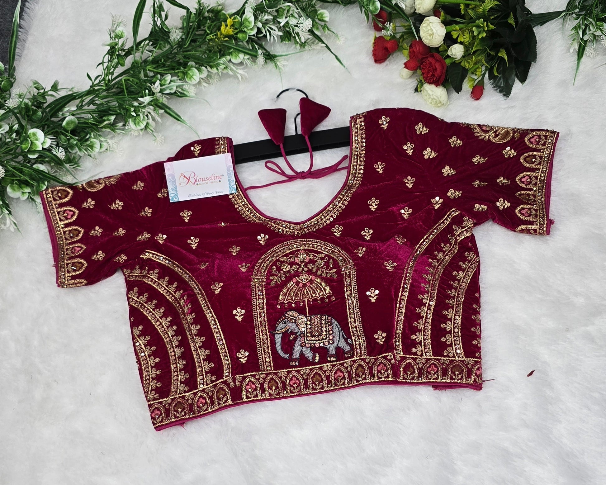Fancy Bridal Blouse Manufacturer in Surat - BlouseLine - BlouseLine