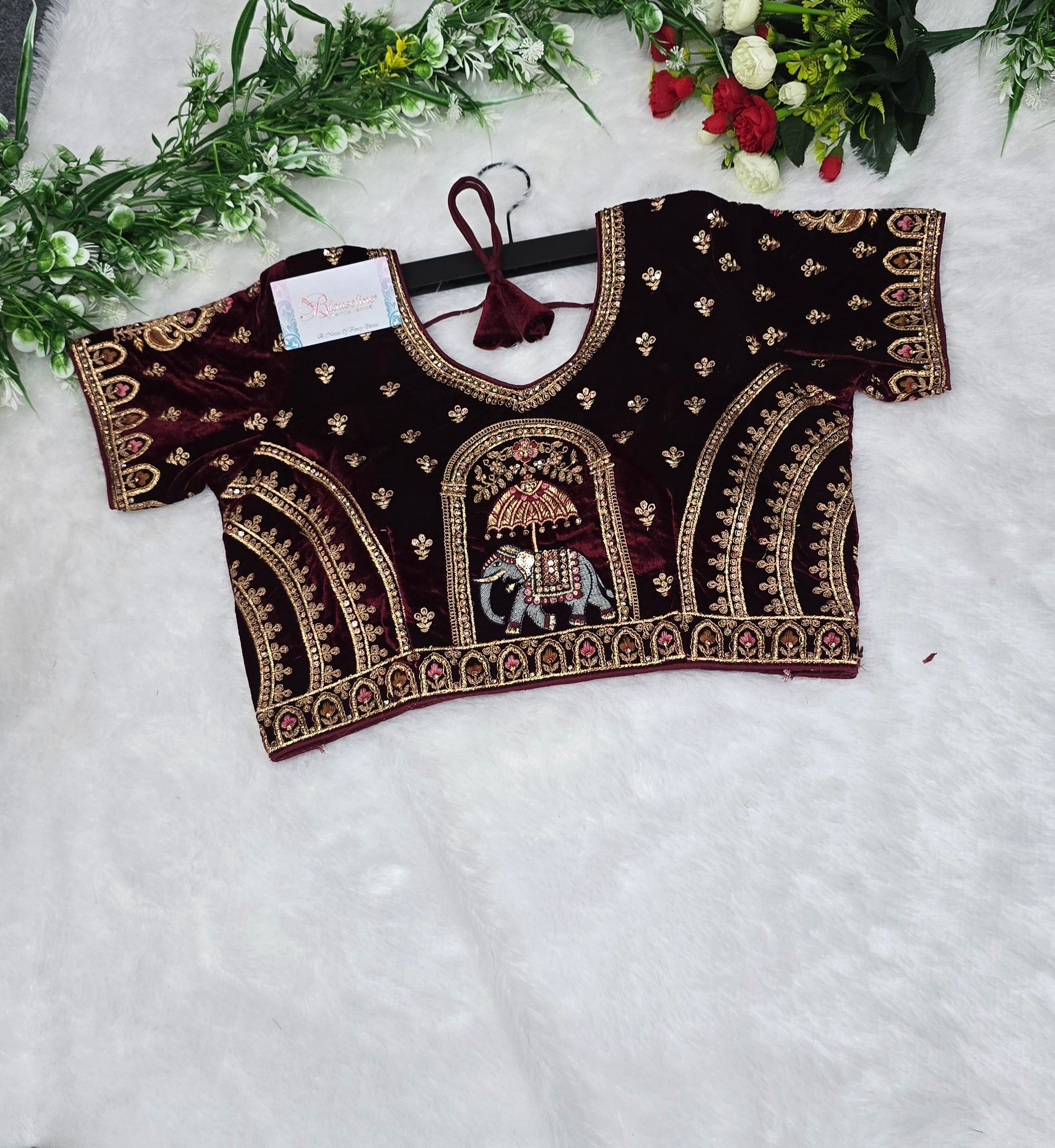 Fancy Bridal Blouse Manufacturer in Surat - BlouseLine - BlouseLine