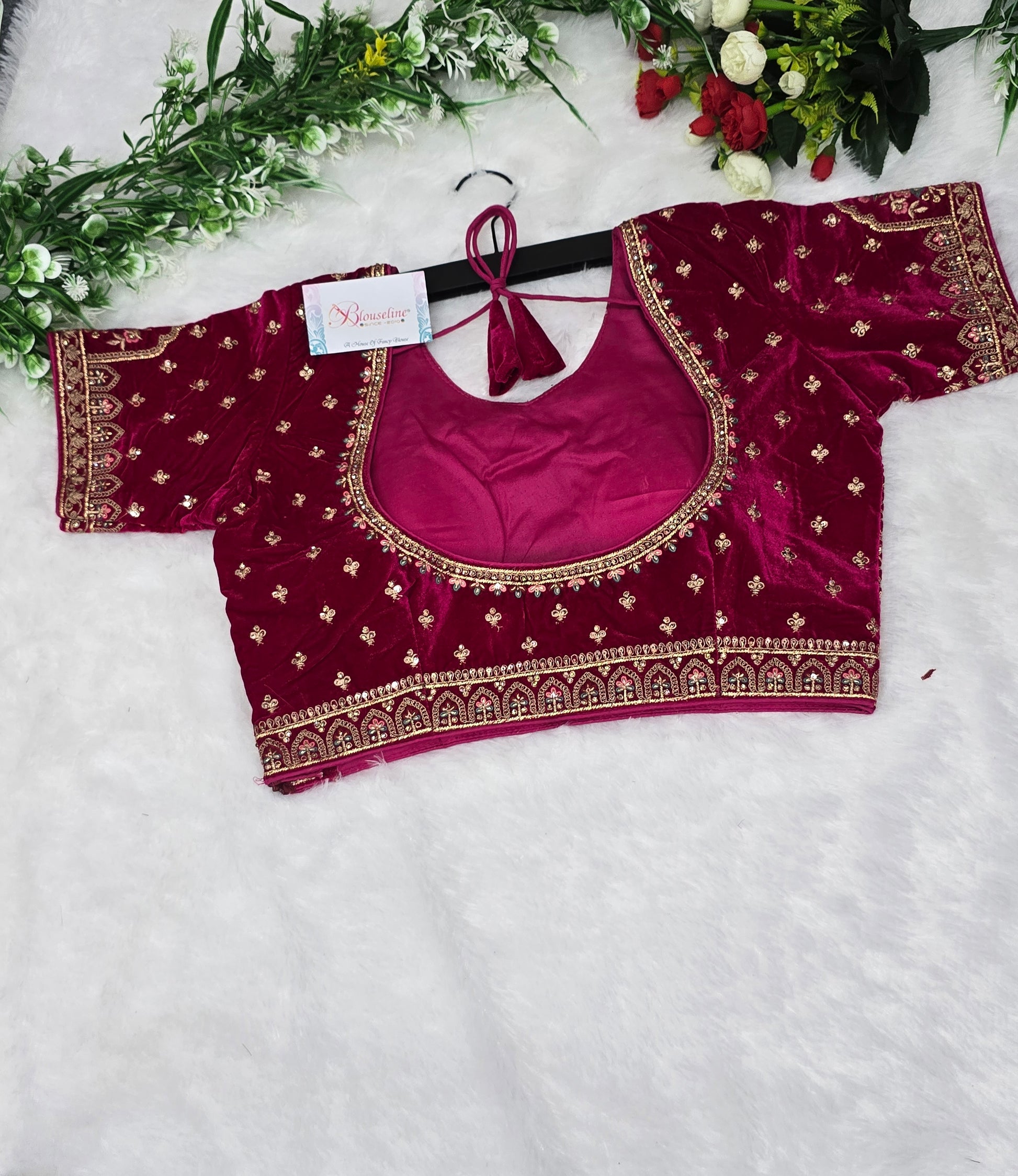 Fancy Bridal Blouse Manufacturer in Surat - BlouseLine - BlouseLine